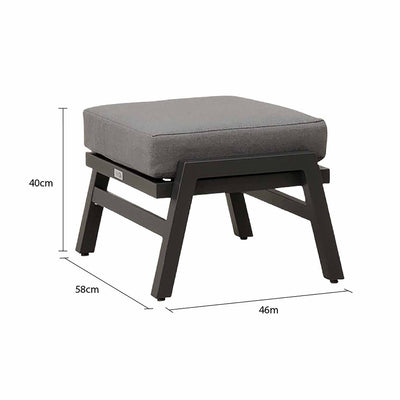Cortona Outdoor Aluminium 5 PCS Balcony Setting