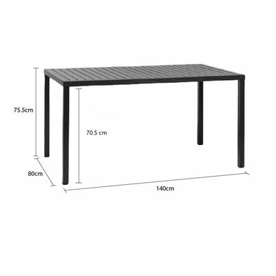Nardi Cube Outdoor Resin Dining Table 140 cm
