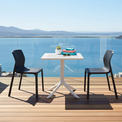 Nardi Clip Table Bit Chair Outdoor Dining Setting