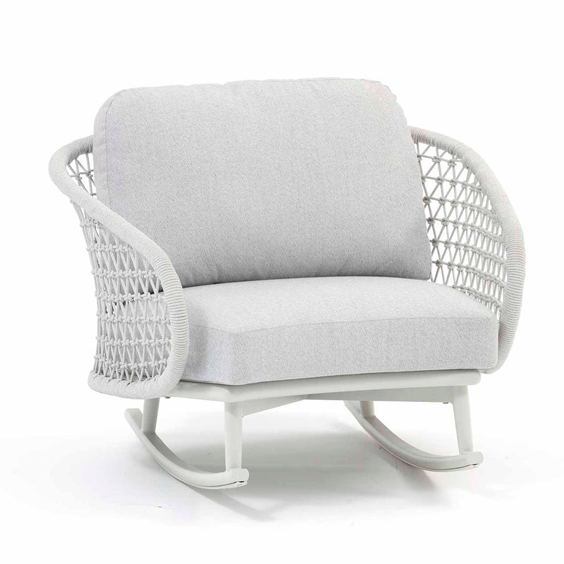 Chelsea Outdoor Rope Rocking Chair – Remarkable Outdoor Living