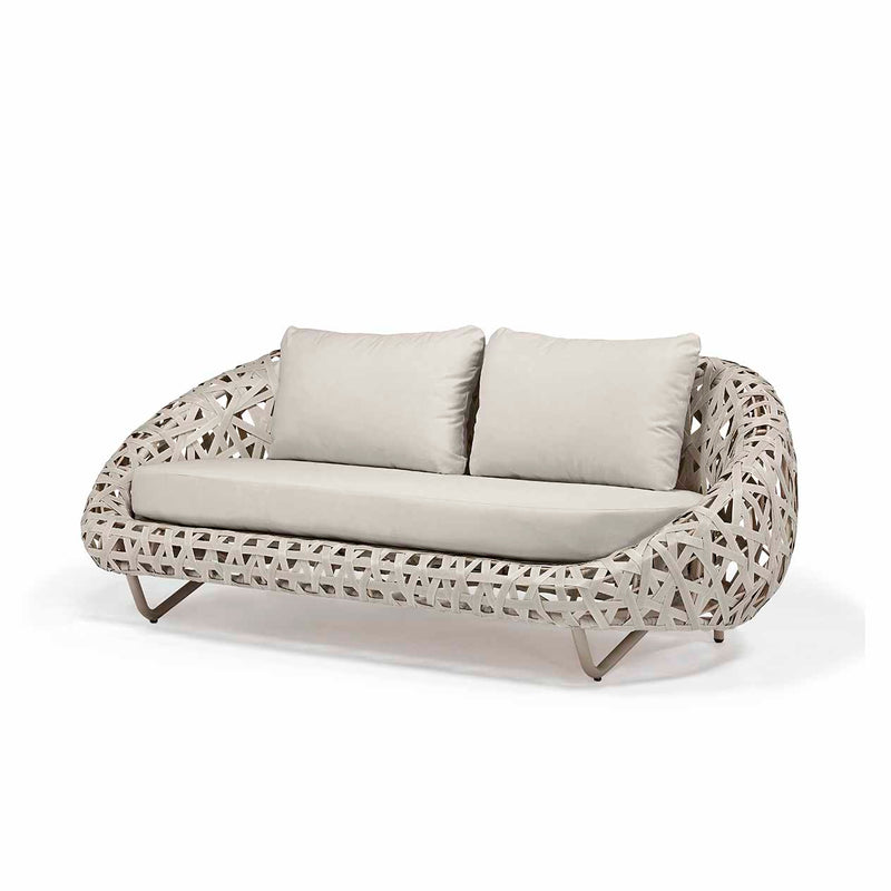 Beige wicker &