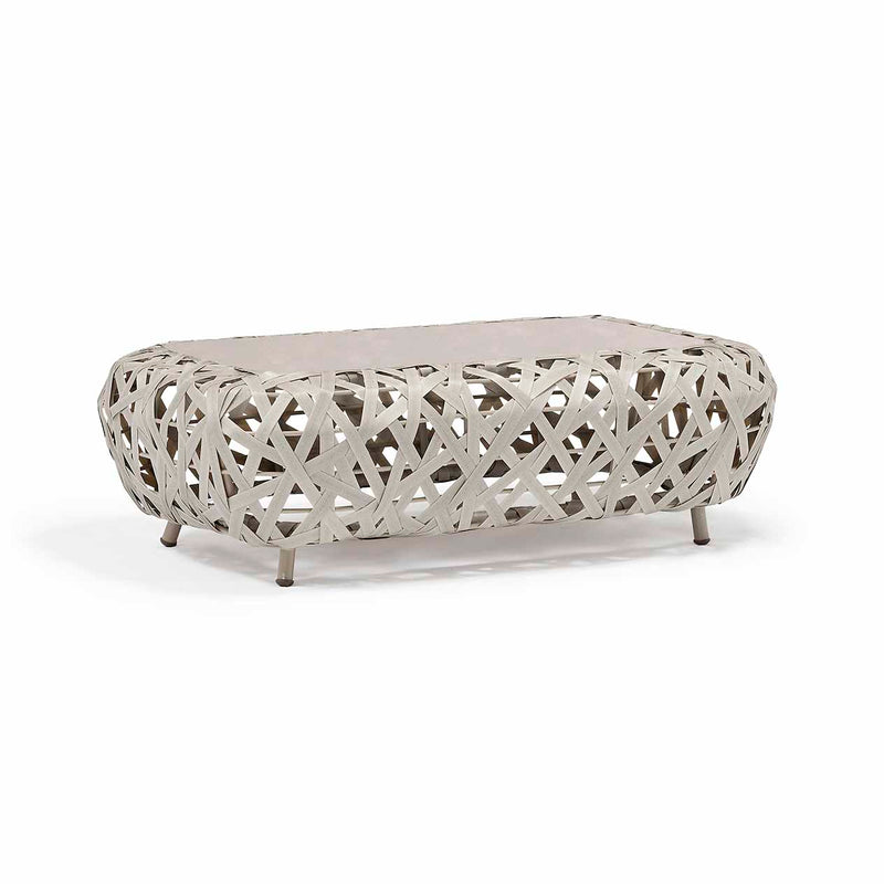 Rhodes 4 Seater Wicker Outdoor Lounge with Coffee Table