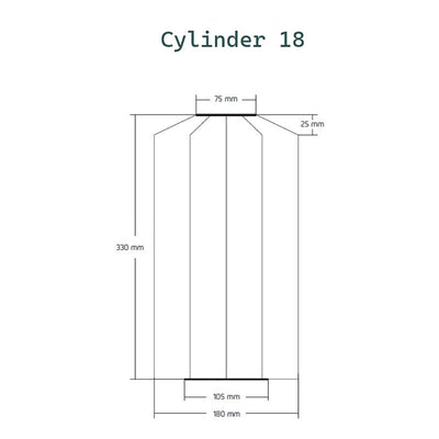 Lumiz Outdoor Lanterns Cylinder