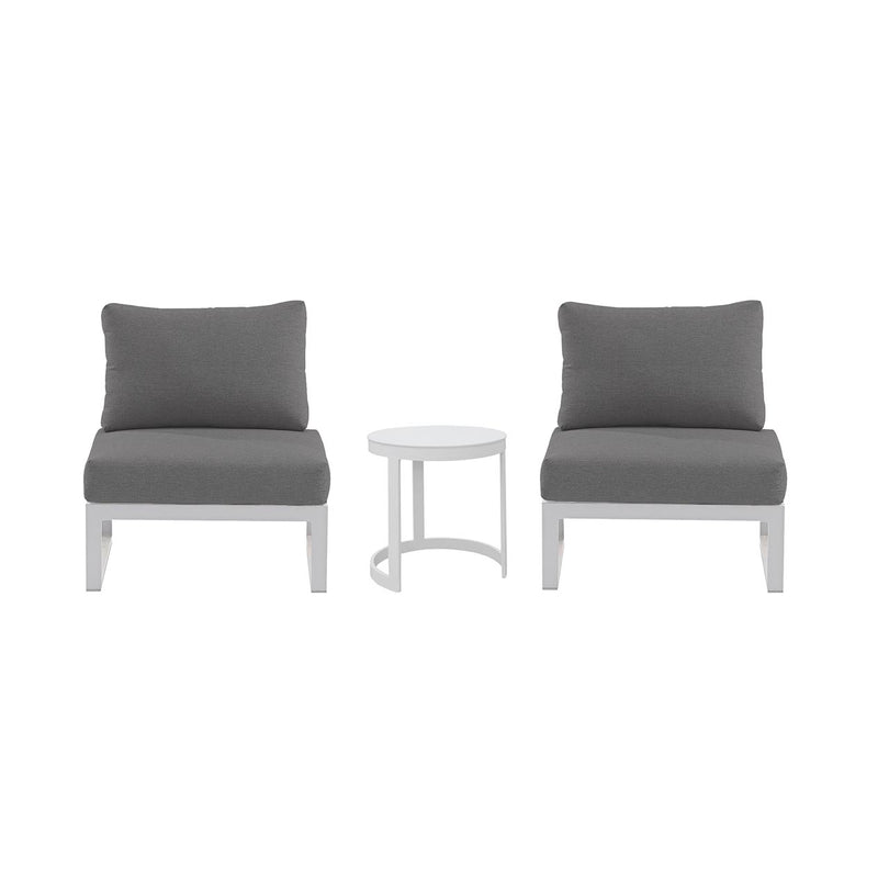 Denver Outdoor Aluminium 3 PCS Balcony Setting