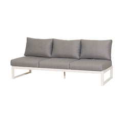 Denver 3 Seater Outdoor Aluminium Lounge
