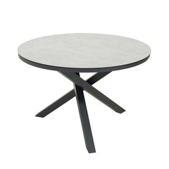Dover Outdoor Ceramic Round Dining Table 111 cm