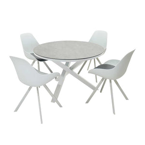 Dover Table Neverland Chair Outdoor Dining Setting 5PC