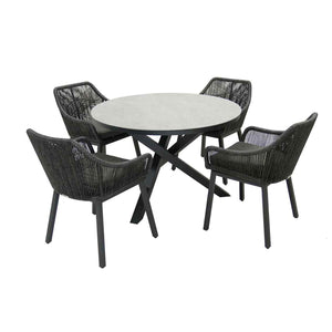 Dover Table String Chair Outdoor Dining Setting