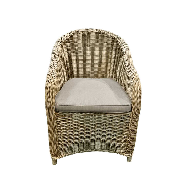 Durham Wicker Outdoor Dining Chair