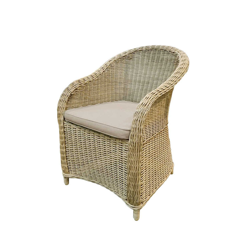 Durham Wicker Outdoor Dining Chair