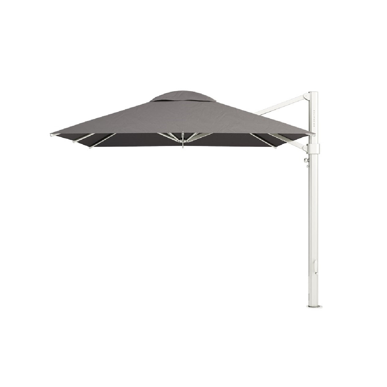 Eclipse V4 - 3m SQ. Smoked Tweed Cantilever Umbrella