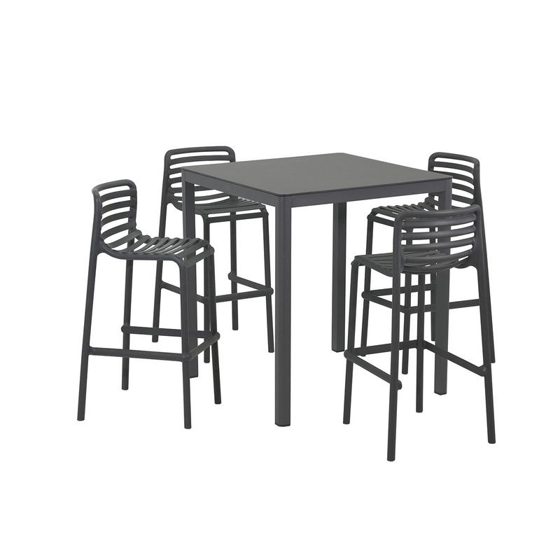 Ella Table Nardi Doga Stool Outdoor Bar Setting