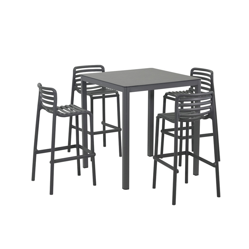 Ella Table Nardi Doga Stool Outdoor Bar Setting