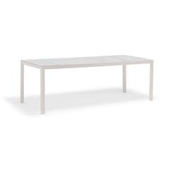 Ella Outdoor Aluminium Dining Table with Ceramic Glass Top 220 cm