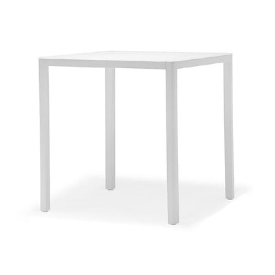 Ella Outdoor Aluminium Square Dining Table with Ceramic Glass Top 90 cm