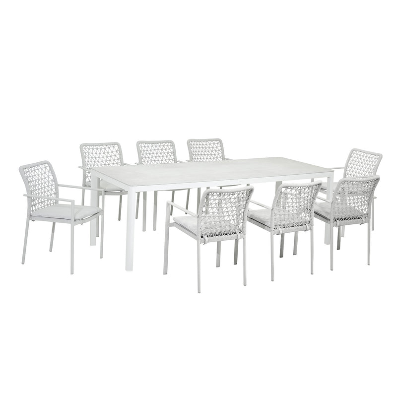 Ella Table Colwood Chair Outdoor Dining Setting