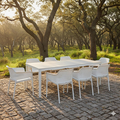 Ella Table Net Chair Outdoor Dining Setting