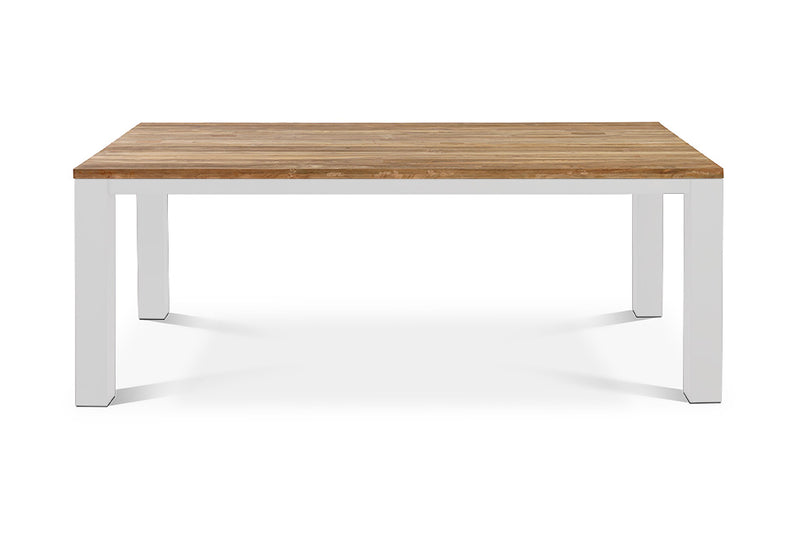 Exeter Outdoor Recycled Teak Dining Table 160 cm