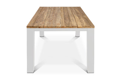 Exeter Outdoor Recycled Teak Dining Table 160 cm