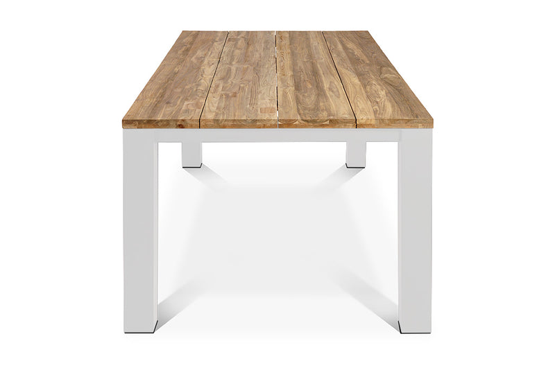Exeter Outdoor Recycled Teak Dining Table 160 cm
