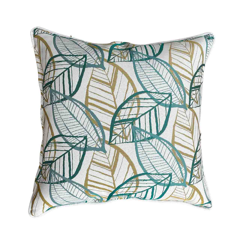 Foliage Outdoor Cushion Scatter Citron 45 x 45 cm
