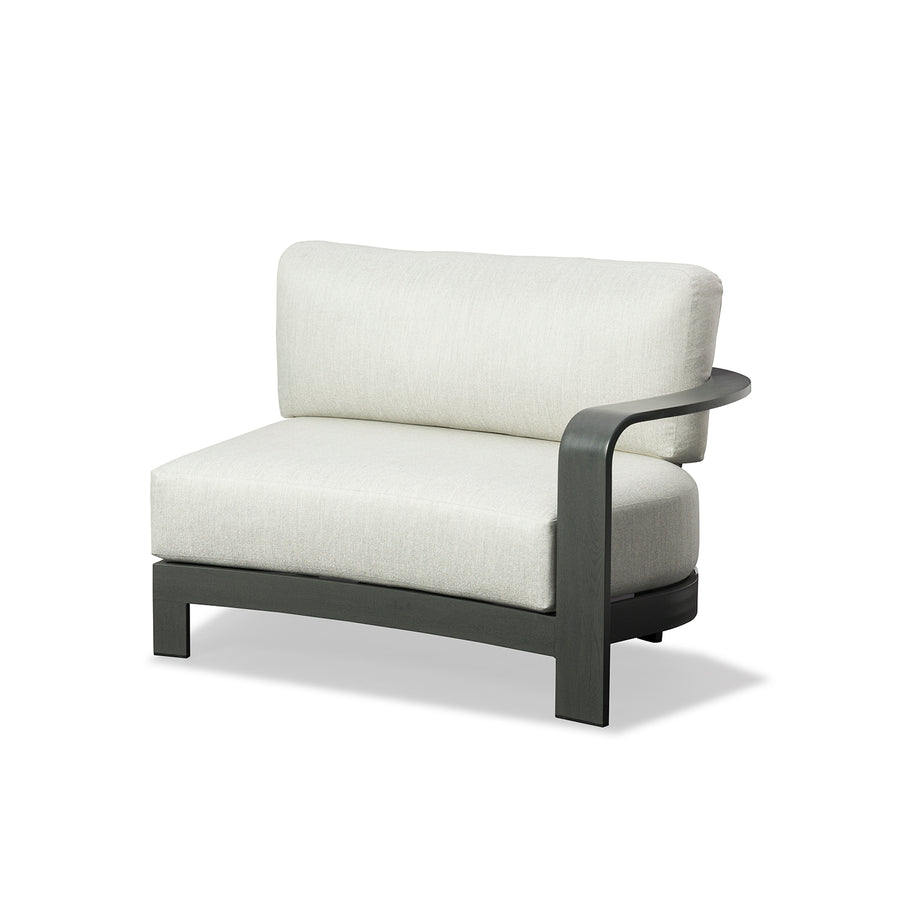 Genova Aluminium Outdoor Endchair With Left Arm