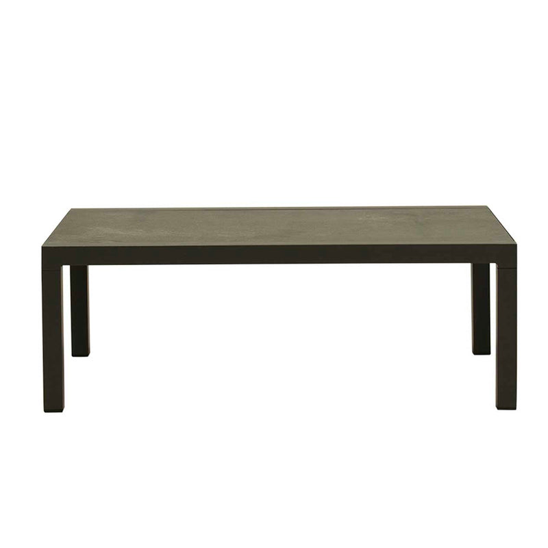 Toronto Outdoor Furniture Range featuring armchair, 3-seater lounge, footrest, and concrete table.