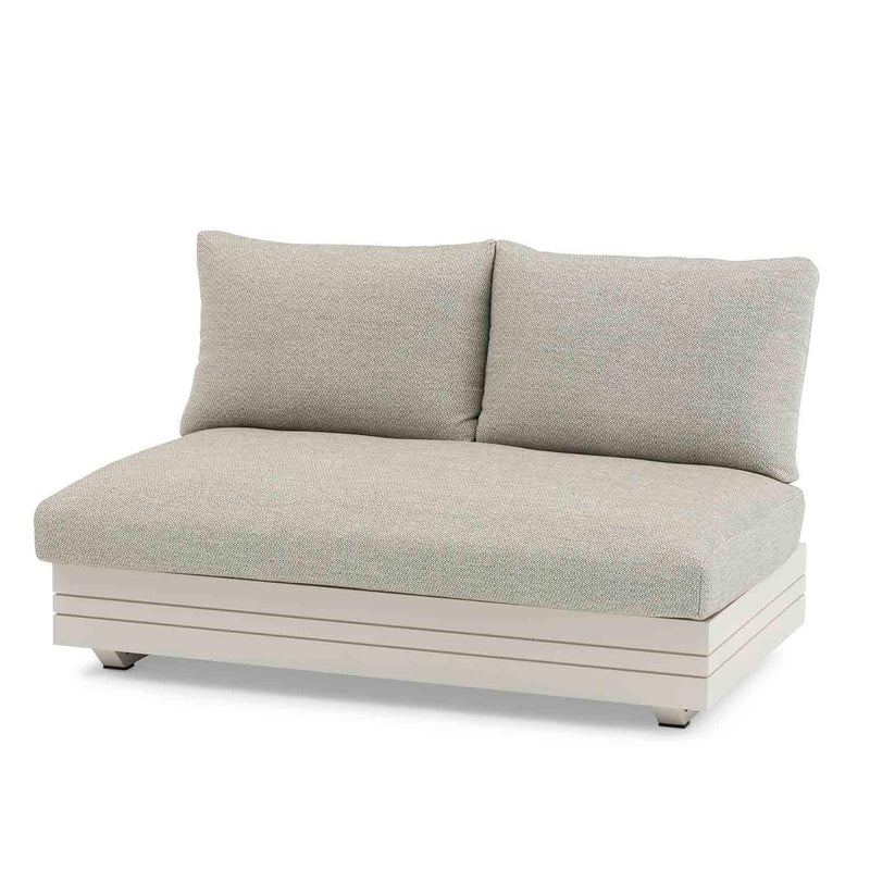Hannover II 5 Seater Aluminium Outdoor Modular Lounge With Coffee Table