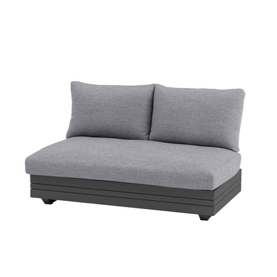 Hannover II 5 Seater Aluminium Outdoor Modular Lounge With Coffee Table