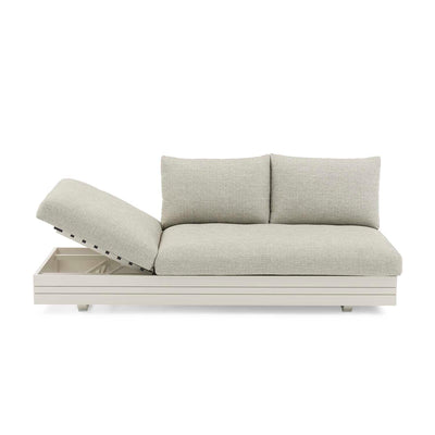 Hannover II 7 Seater Aluminium Outdoor Modular Lounge With Coffee Table