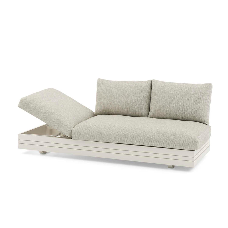 Hannover II 7 Seater Aluminium Outdoor Modular Lounge With Coffee Table