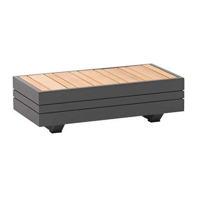 Hannover 7 Seater Outdoor Aluminium Modular Lounge With Coffee Table