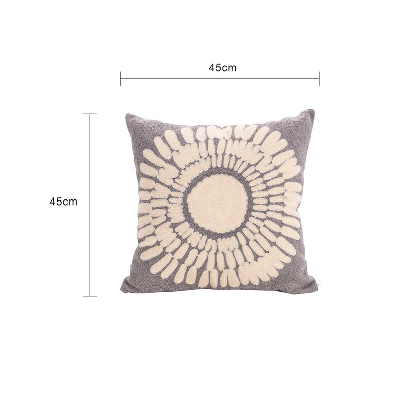 Vibrant citron Helios Outdoor Cushion Scatter, 45x45cm, enhancing outdoor furniture with style and comfort