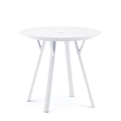 Iowa 80 cm Table Lawson Chair Outdoor Dining Setting