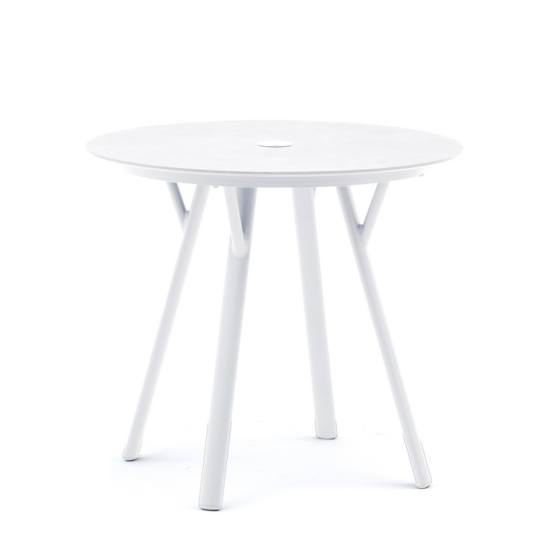 Iowa 80 cm Table Lawson Chair Outdoor Dining Setting