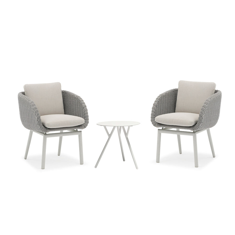 Iowa Table Sorrento Chair Outdoor Balcony Setting