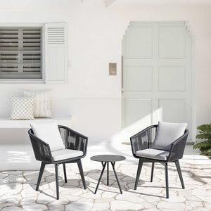Iowa Table Truro Chair Outdoor Balcony Setting