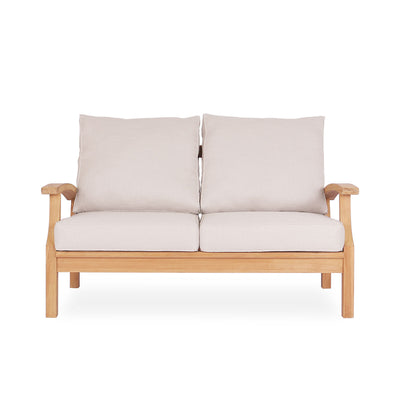 Java 2 Seater Teak Outdoor Sofa