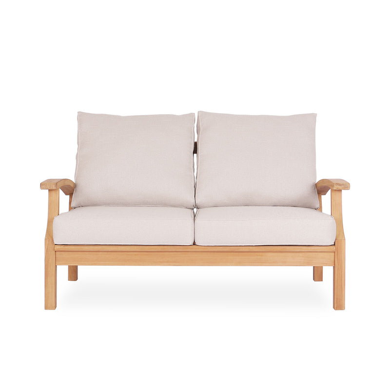 Java 2 Seater Teak Outdoor Sofa