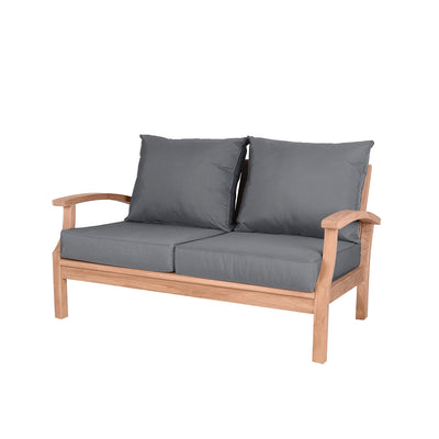 Java 2 Seater Teak Outdoor Sofa