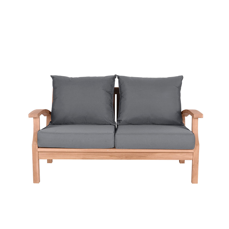 Java 2 Seater Teak Outdoor Sofa