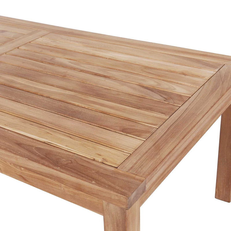 Java Teak Outdoor Coffee Table 135cm