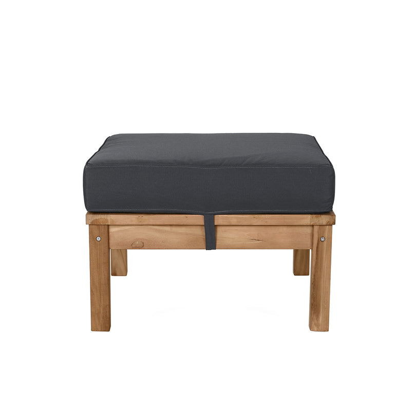 Java Teak Outdoor Ottoman