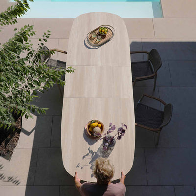 Katherine Outdoor Ceramic Extension Dining Table 250/310 cm