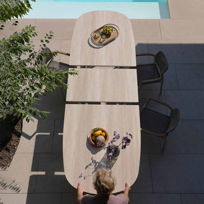 Katherine Outdoor Ceramic Extension Dining Table 250/310 cm