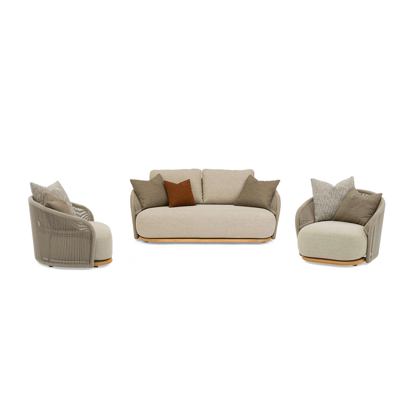 Kirra 4 Seater Rope Outdoor Lounge