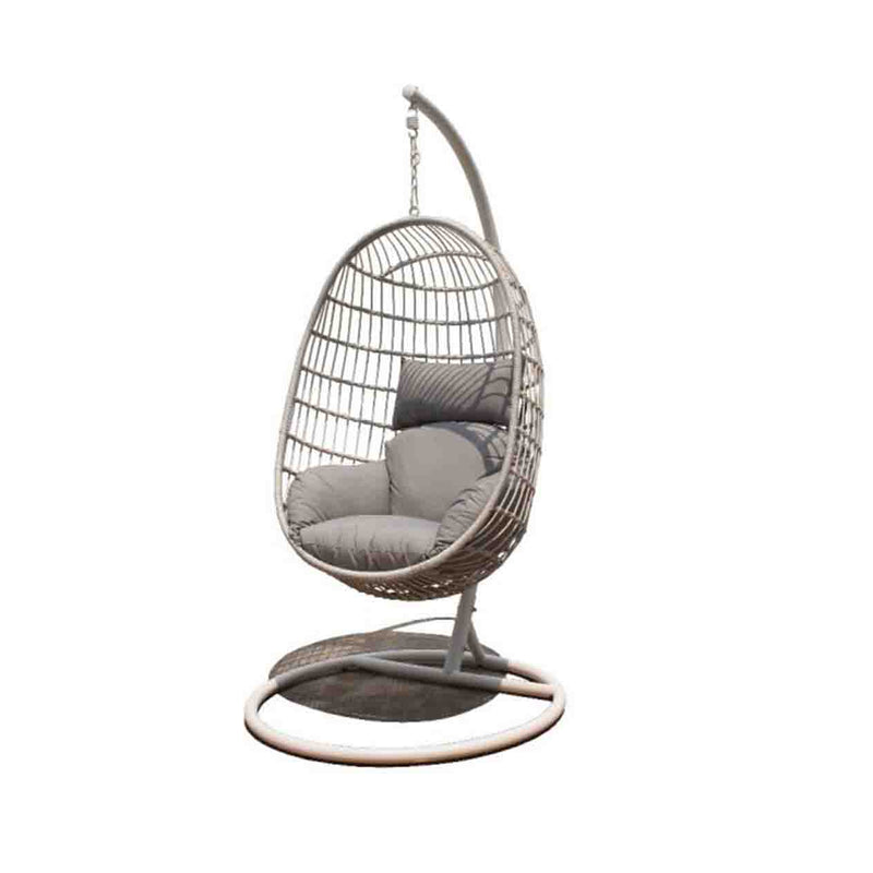 Langley Outdoor Wicker Hanging Egg Chair