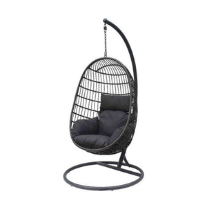 Langley Outdoor Wicker Hanging Egg Chair