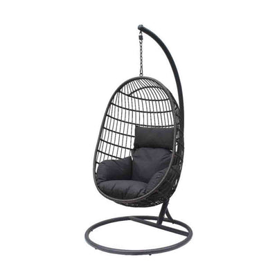 Langley Outdoor Wicker Hanging Egg Chair