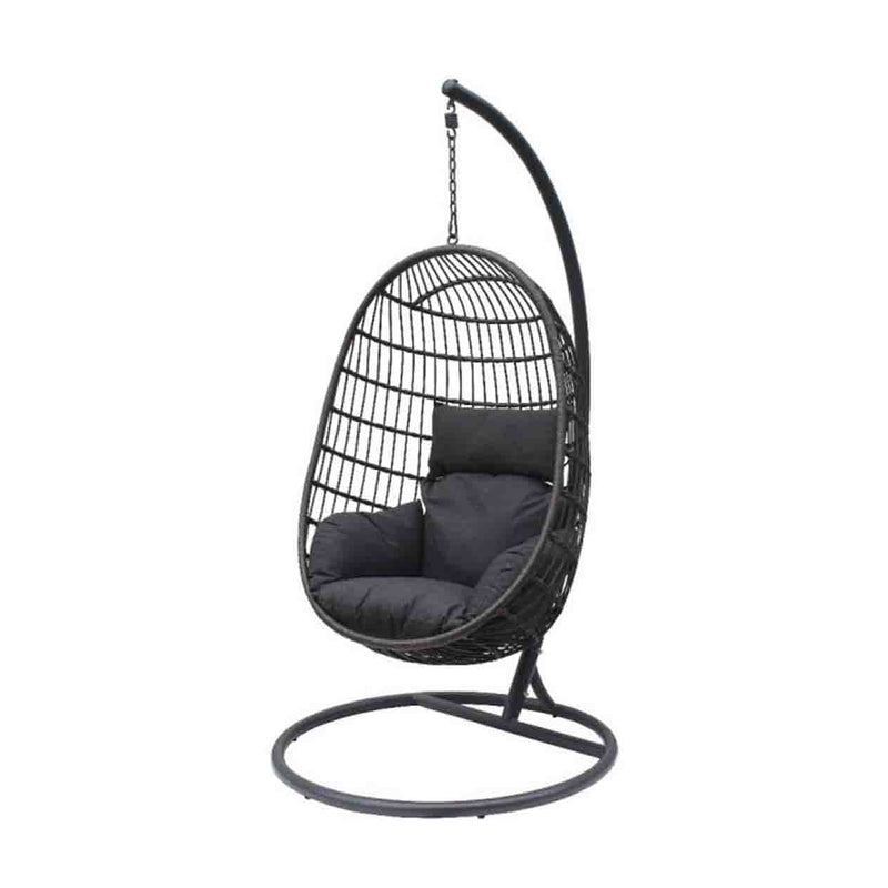 Langley Outdoor Wicker Hanging Egg Chair